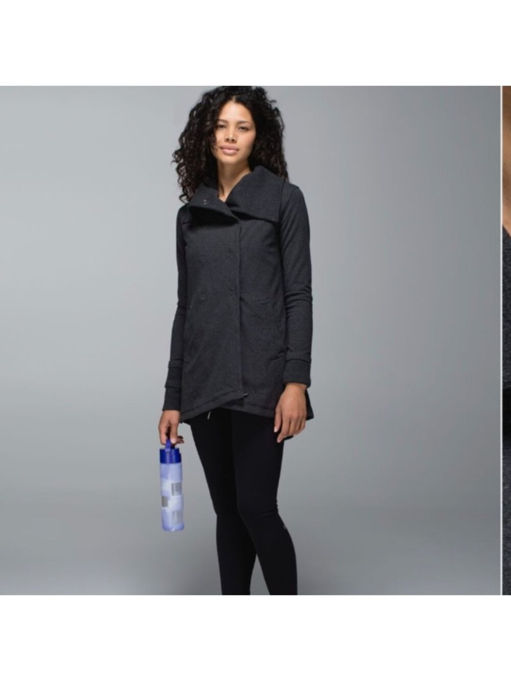 Lululemon Gratitude Wrap Heathered Black